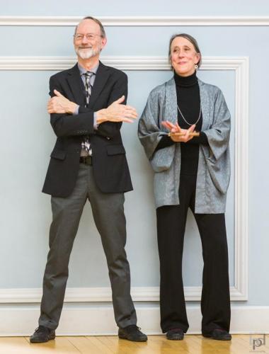 Bob Wiemken and Joan Kimball credit Bill DiCecca